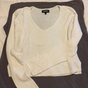 Express crop top sweater women’s